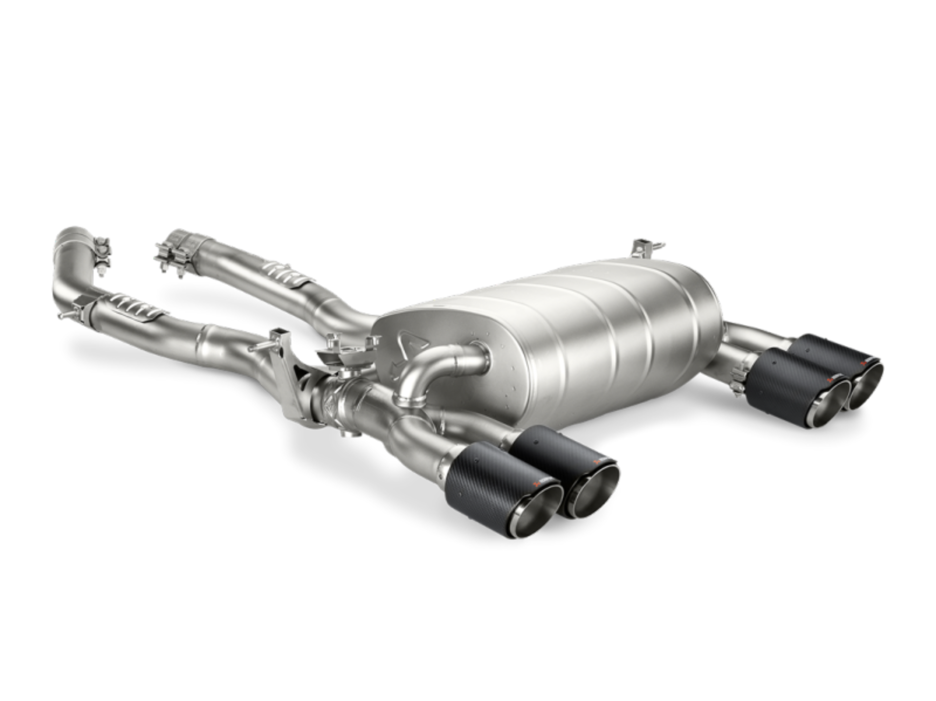 Picture of Akrapovic 14-17 BMW M3/M4 (F80/F82) Slip-On Line (Titanium) (Req. Tips)