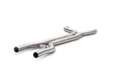 Picture of Akrapovic 15-17 Porsche Cayenne GTS (958 FL) Evolution Link Pipe Set (Titanium)