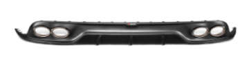 Picture of Akrapovic 16-17 Porsche 911 Turbo/Turbo S (991.2) Rear Carbon Fiber Diffuser - Matte