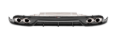 Picture of Akrapovic 16-17 Porsche 911 Turbo/Turbo S (991.2) Rear Carbon Fiber Diffuser - High Gloss