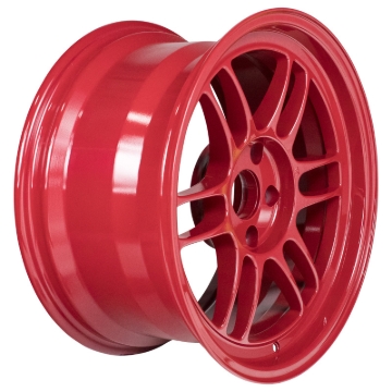 Picture of Enkei RPF1 17x9 5x114.3 22mm Offset 73mm Bore Competition Red Wheel