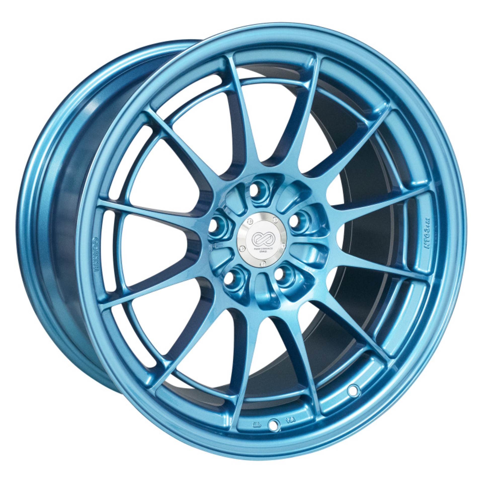 Picture of Enkei NT03+M 18x9.5 5x114.3 40mm Offset 72.6mm Bore Emerald Blue Wheel MOQ 40