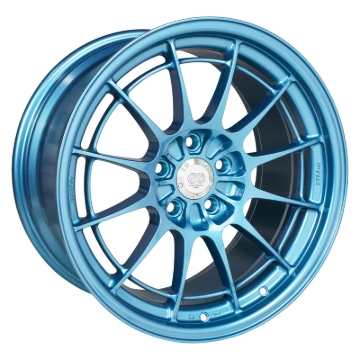 Picture of Enkei NT03+M 18x9.5 5x114.3 40mm Offset 72.6mm Bore Emerald Blue Wheel MOQ 40