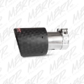 Picture of MBRP Universal Carbon Fiber Tip 4in OD / 2.5in Inlet / 7.7in L