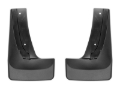 Picture of WeatherTech 17+ GMC Acadia/Acadia Denali (Works w/ All Terrain Package) No Drill Mudflaps - Black