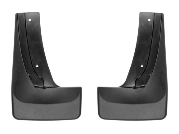 Picture of WeatherTech 17+ GMC Acadia/Acadia Denali (Works w/ All Terrain Package) No Drill Mudflaps - Black