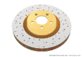 Picture of DBA 00-05 Ford Excursion Front Drilled & Slotted 4000 Series Rotor