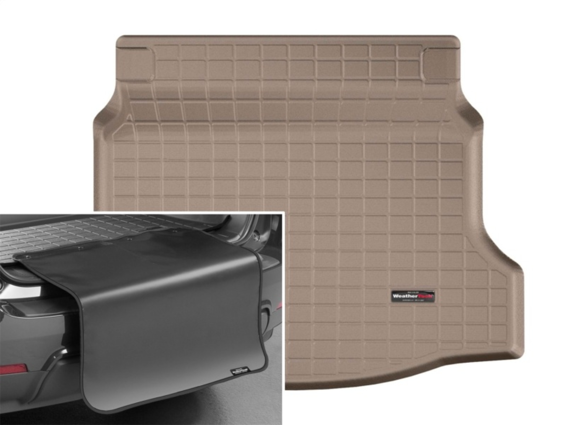 Picture of WeatherTech WT Cargo Liners-Tan Floor Mats - 41968SK