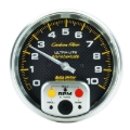 Picture of Autometer Carbon Fiber 52mm 100 PSI Mechanical Oil Pressure Gauge