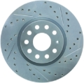 Picture of Select Sport Drilled and Slotted Brake Rotor; Front Left