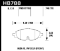 Picture of Hawk 15-17 VW Golf / Audi A3/A3 Quattro HPS Street Front Brake Pads