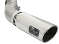 Picture of aFe LARGE BORE HD 5in 409-SS DPF-Back Exhaust w/Polished Tip 2017 GM Duramax V8-6.6L (td) L5P