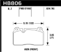 Picture of Hawk 16-17 Audi A6 HPS 5.0 Front Brake Pads