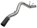 Picture of aFe LARGE BORE HD 5in 409-SS DPF-Back Exhaust w/Black Tip 2017 GM Duramax V8-6.6L (td) L5P