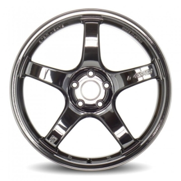 Picture of Gram Lights 57CR 18x8.5 +45 5x100 Glass Black Wheel (Min Order Qty Of 20)
