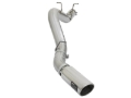 Picture of aFe ATLAS 5in DPF-Back Aluminized Steel Exhaust System w/Polished Tips 2017 GM Duramax 6.6L (td) L5P