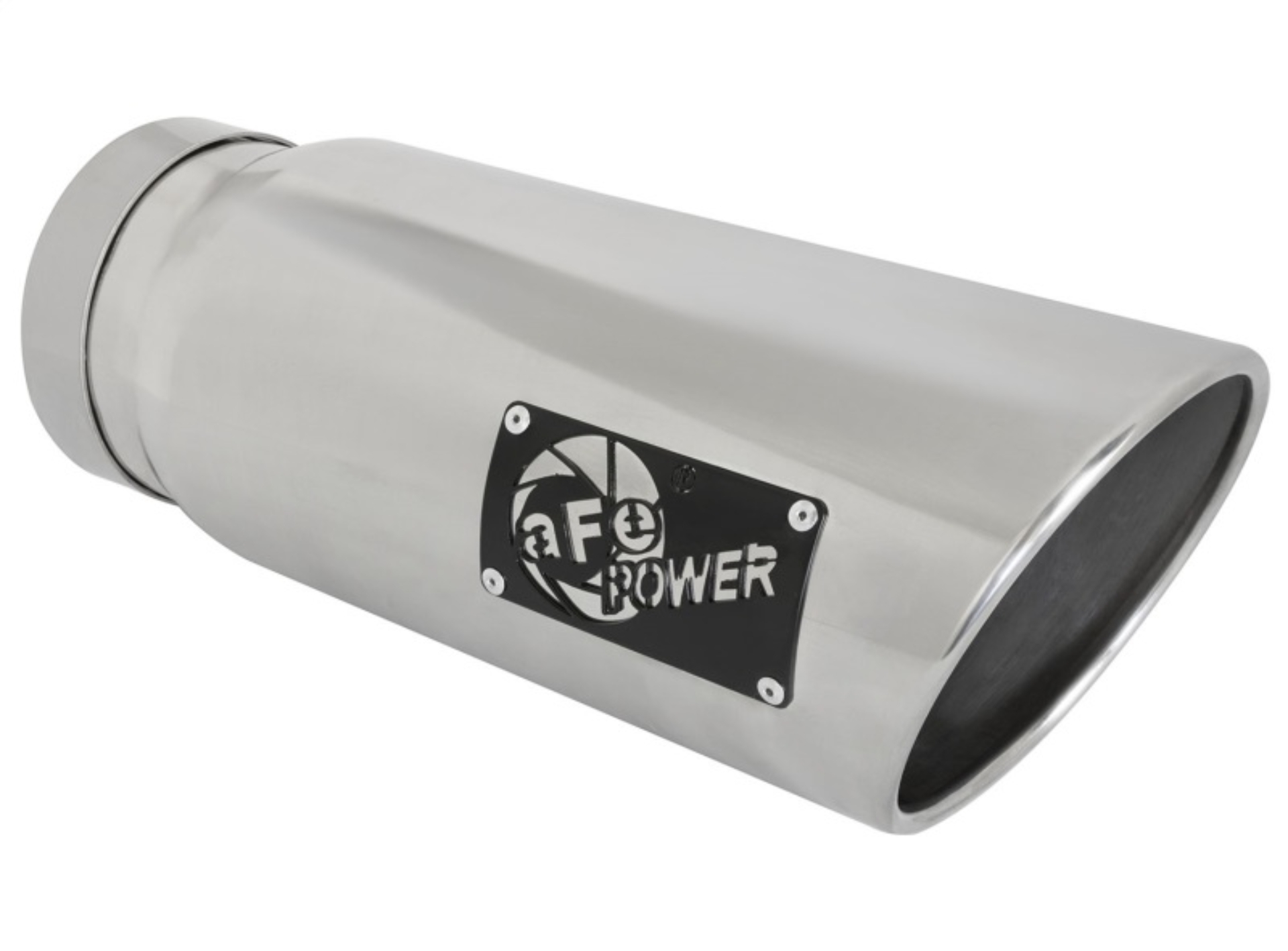 Picture of aFe MACHForce-Xp 5in Inlet x 6in Outlet x 15in length Polished Exhaust Tip