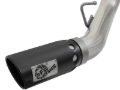 Picture of aFe ATLAS 4in DPF-Back Alum Steel Exhaust System w/Dual Exit Black Tip 2017 GM Duramax 6.6L (td)