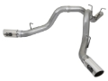 Picture of aFe Large Bore-HD 4in 409-SS DPF-Back Exhaust w/Dual Polished Tips 2017 GM Duramax V8-6.6L (td) L5P