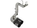 Picture of aFe Victory Series 4in 409-SS DPF-Back Exhaust w/ Dual Black Tips 2017 GM Duramax V8-6.6L(td) L5P