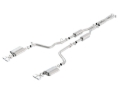 Picture of Borla 09-14 Dodge Challenger R/T 5.7L RWD 2Dr. Dual Rctgl. Angle S-Type CB Exhaust - Rear Split Exit