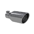 Picture of MBRP Universal Tip 4.5 O.D. Angle Rolled End 2.5 Inlet 11in Length - T304