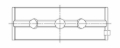 Picture of ACL Saab I4 DOHC B204 / B205 / B234 / B235 Standard Main Bearing Set