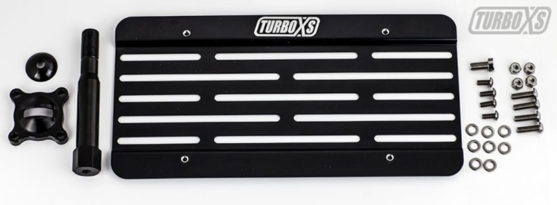 Picture of Turbo XS 09-17 Nissan GT-R Towtag License Plate Relocation Kit