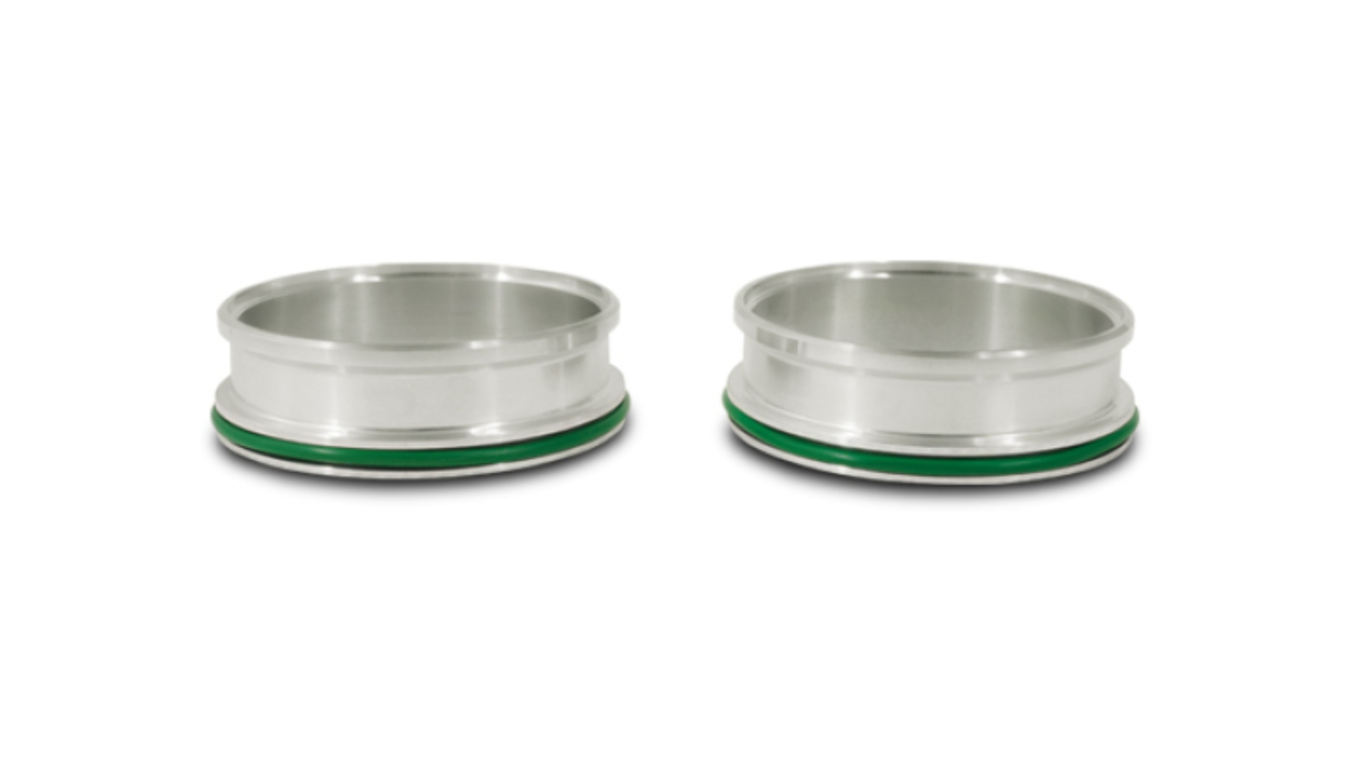 Picture of Vibrant Aluminum Weld Ferrules w/ O-Rings for 5in OD Tubing - Sold in Pairs