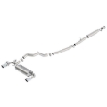 Picture of Ford Racing 2016-2017 Focus RS Active Sport Cat-Back Exhaust System w/ Polished Tips