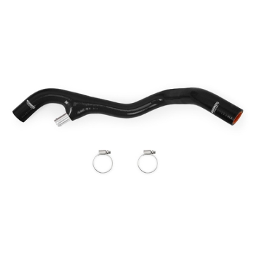 Picture of Mishimoto 03-04 Ford F-250/F-350 6.0L Powerstroke Lower Overflow Black Silicone Hose Kit