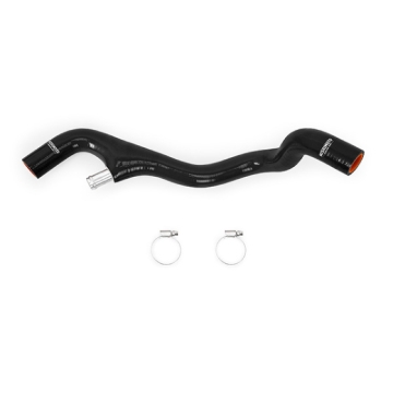 Picture of Mishimoto 05-07 Ford F-250/F-350 6.0L Powerstroke Lower Overflow Black Silicone Hose Kit