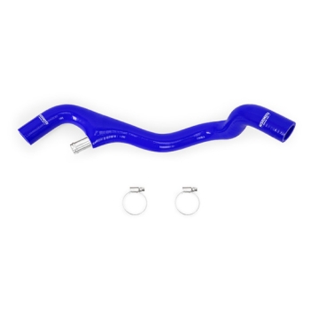 Picture of Mishimoto 05-07 Ford F-250/F-350 6.0L Powerstroke Lower Overflow Blue Silicone Hose Kit