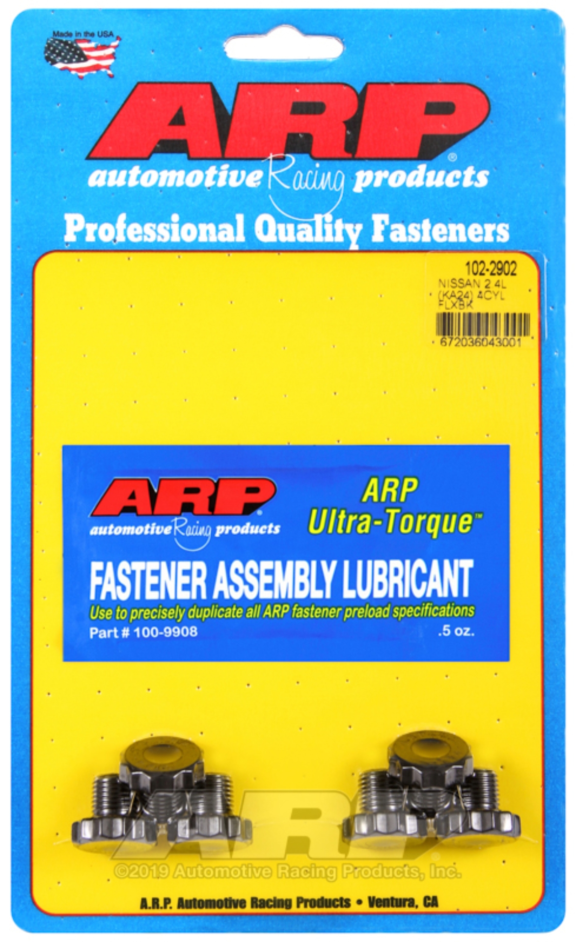 Picture of ARP Nissan KA24 2.4L Flexplate Bolt Kit