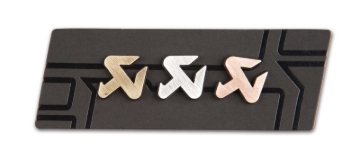 Picture of Akrapovic Cut copper/silver/brass pin set