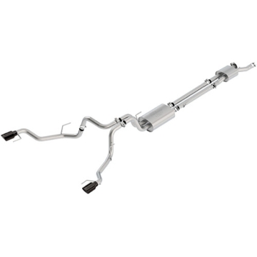 Picture of Ford Racing 2017 F150 Raptor 3.5L Sport Cat-Back Exhaust System Dual Rear Exit w/ Black Tips