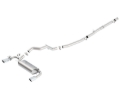 Picture of Borla RS 2.3L MT Round Angle-Cut Tips Split Rear Exit ATAK Catback Exhaust - 140730