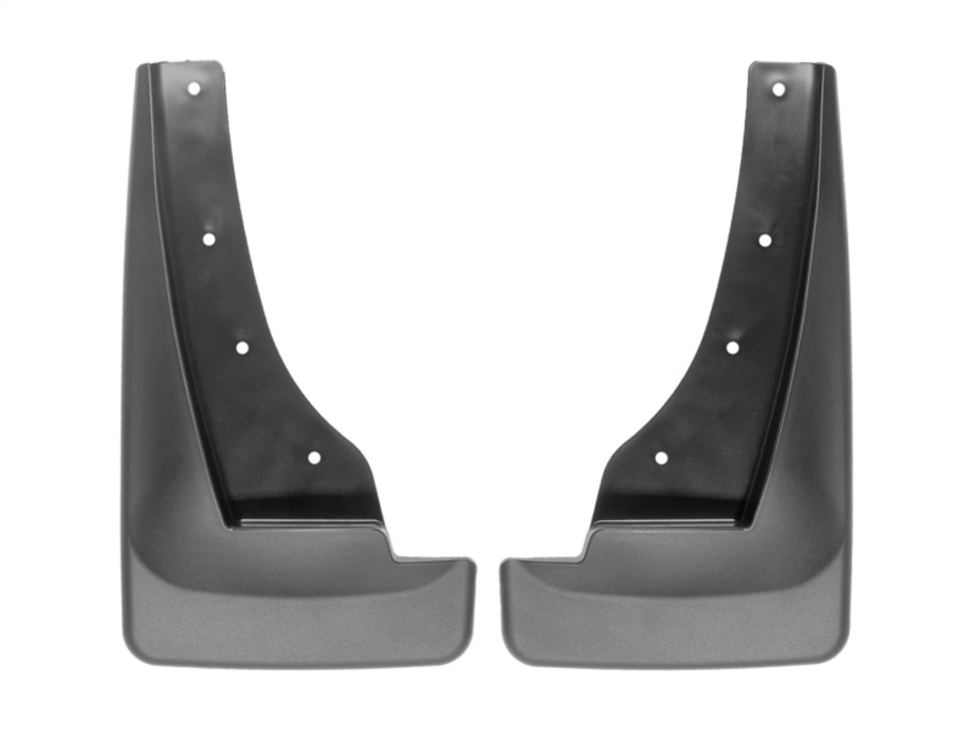 Picture of WeatherTech 2014+ Nissan Rogue Front No Drill Mudflaps - Black