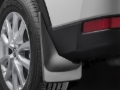 Picture of WeatherTech 2014+ Nissan Rogue Rear No Drill Mudflaps - Black