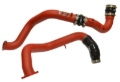 Picture of Injen 16-20 Honda Civic 1.5L Turbo Aluminum Intercooler Piping Kit - Wrinkle Red