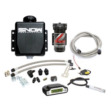 Picture of Snow Performance Stg 3 Boost Cooler EFI 2D MAP Prog. Water Injection Kit (SS Braided Line & 4AN)