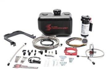 Picture of Snow Performance 08+ Charger Stg 2 Boost Cooler F/I Water Injection Kit (SS Braided Line & 4AN)