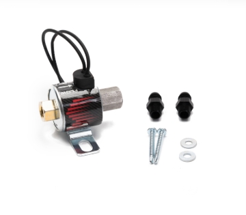 Picture of Snow Performance Hi-Flow Water Solenoid Upgd. 4AN Fittings (Systems w/ 4AN SS Braid Line)