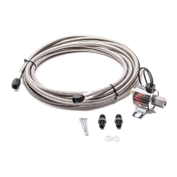 Picture of Snow Performance Braided SS Line Trunk Mount Upgrade (4AN SS Braided Line Systems)