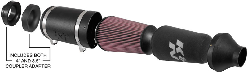 Picture of K&N Universal Off-Road Air Intake (Replaces 85-6853)