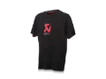 Picture of Akrapovic Mens Logo Black T-Shirt - Small