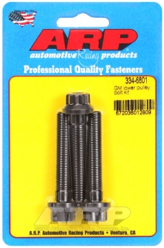 Picture of ARP GM Small Block / Big Block 3 Bolt 12pt Lower Pulley Bolt Kit