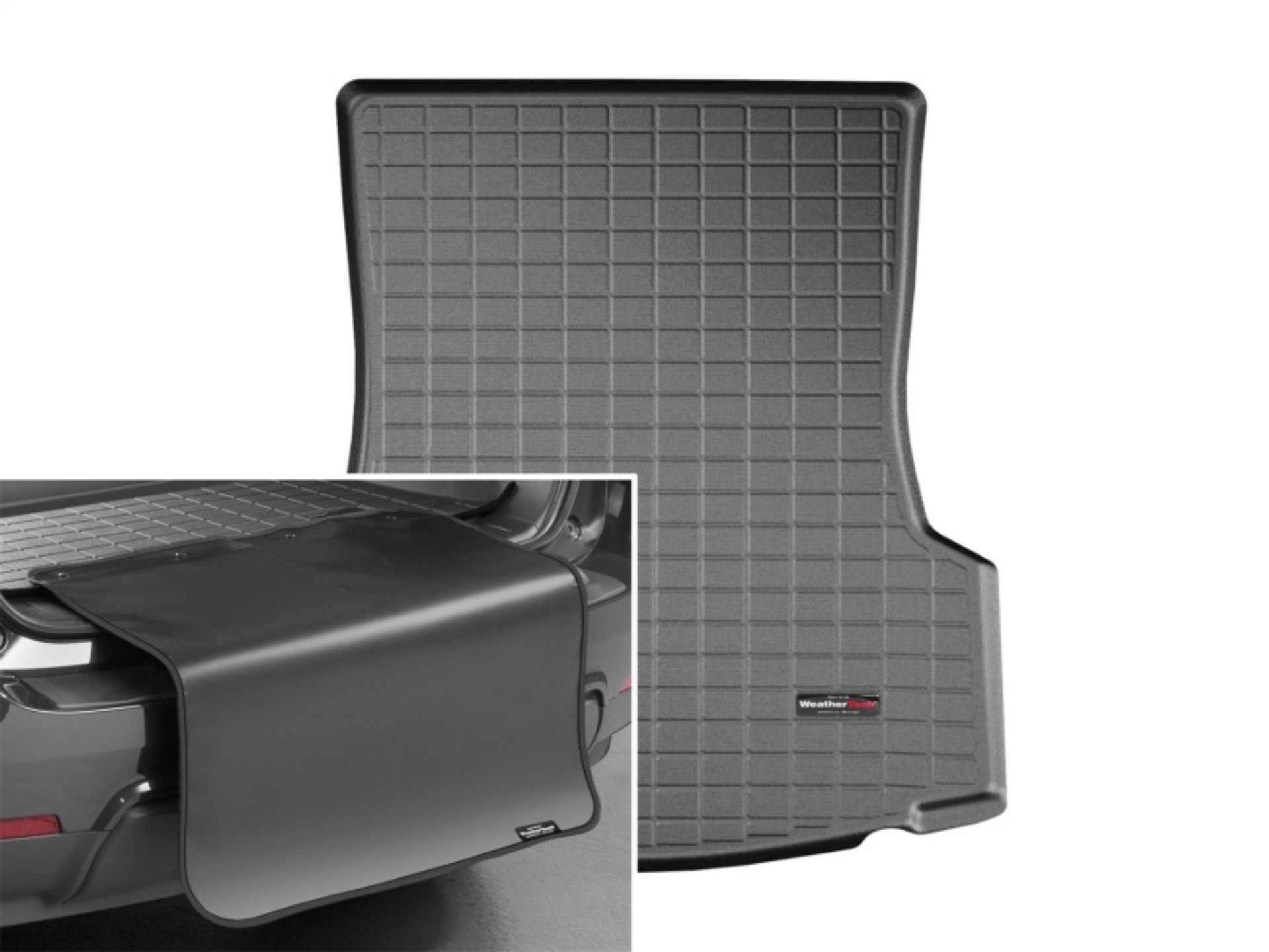Picture of WeatherTech WT Cargo Liners-Black Floor Mats - 40977SK