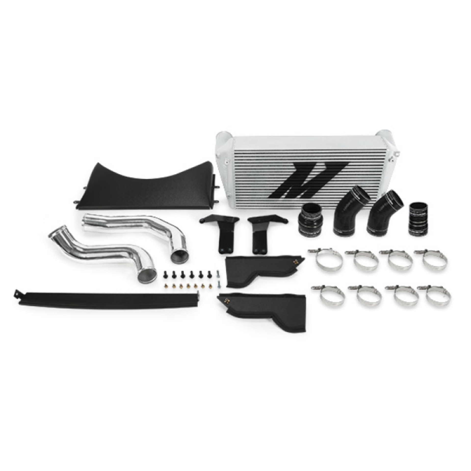 Picture of Mishimoto 13+ Dodge Cummins 6.7L Intercooler Kit - Silver