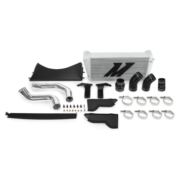 Picture of Mishimoto 13+ Dodge Cummins 6.7L Intercooler Kit - Silver